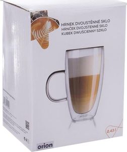 Orion Szklanka termiczna z podwójną ścianką do kawy, 0,43 2