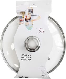 Orion Pokrywka szklana do garnka / patelni 28 cm uniwersalny 3