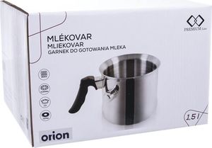 Orion Garnek do gotowania mleka na mleko 1,5L stalowy uniwersalny 2