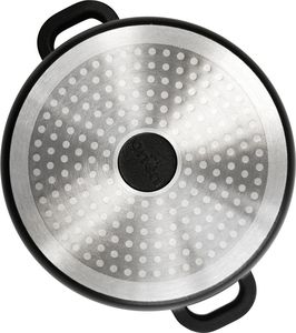 Orion Garnek GRANITOWY 24 cm indukcja GRANDE 4L ORION uniwersalny 6