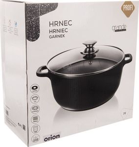 Orion Garnek GRANITOWY 28 cm indukcja GRANDE 7L ORION uniwersalny 5