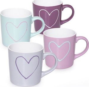 Orion Kubek Serce 600ml 4szt. 6