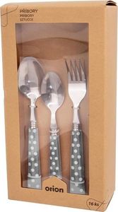 Orion Zestaw sztućców / sztućce 16 el. KROPKI zmywarka 2