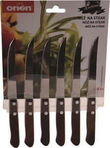 Orion Noże / sztućce do steków pizzy grillowe 6 szt. 2