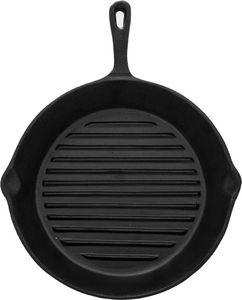 Patelnia Orion grillowa Żeliwna 24cm 3