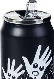 Orion Kubek termiczny Puszka Łapki 0.5L czarny 3