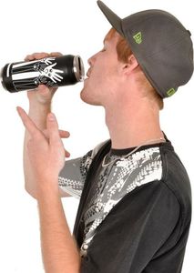 Orion Kubek termiczny Puszka Łapki 0.5L czarny 4