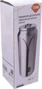 Orion Kubek termiczny Puszka Suwak 0.7L srebrny 2