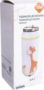 Orion Kubek termiczny Puszka Żyrafa 0.4L biały 4