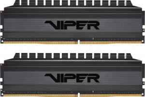 Pamięć Patriot Viper 4 BLACKOUT, DDR4, 8 GB, 3000MHz, CL16 (PVB48G300C6K) 1