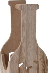 Home Styling Collection Stojak WINO regał na butelki wina - 3 butelki uniwersalny 3