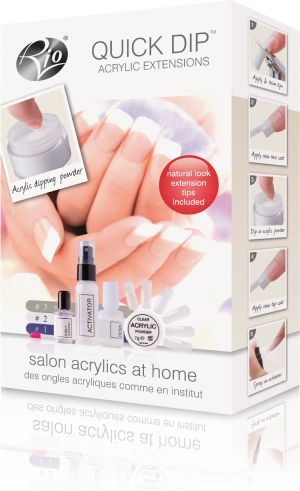 Rio Quick Dip Acrilic (NACR) Zestaw do pielęgnacji paznokci 4