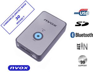 Nvox Zmieniarka cyfrowa emulator 10PIN, MP3, USB, SD, Bluetooth, BMW (NV1080B BT BMW 10PIN) 1