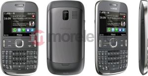 Telefon komórkowy Nokia ASHA 302 GREY 3