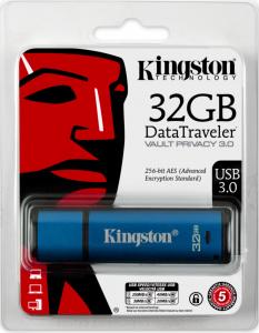 Pendrive Kingston DataTraveler Vault Privacy 3.0, 32 GB  (DTVP30/32GB) 5