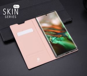 Dux Ducis Dux Ducis Skin Leather etui portfel z klapką SAMSUNG GALAXY NOTE 10 złote uniwersalny 25