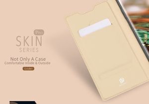 Dux Ducis Dux Ducis Skin Leather etui portfel z klapką SAMSUNG GALAXY NOTE 10 złote uniwersalny 9