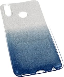 Etui Glitter HUAWEI P SMART 2019 srebrno- niebieskie uniwersalny 4