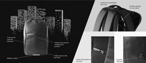 Plecak Puro Bynight 15.6" (BPBYNIGHT1BLK) 5