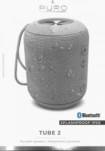 Głośnik Puro External Tube 2 Speaker IPX5 (szary) 5