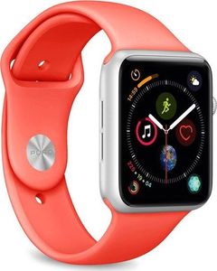 Puro PURO ICON Apple Watch Band - Elastyczny pasek sportowy do Apple Watch 38 / 40 mm (S/M & M/L) (Living Coral) 1