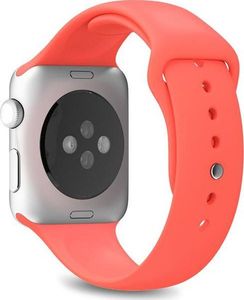 Puro PURO ICON Apple Watch Band - Elastyczny pasek sportowy do Apple Watch 38 / 40 mm (S/M & M/L) (Living Coral) 2