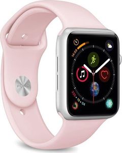 Puro PURO ICON Apple Watch Band - Elastyczny pasek sportowy do Apple Watch 38 / 40 mm (S/M & M/L) (Piaskowy róż) 1
