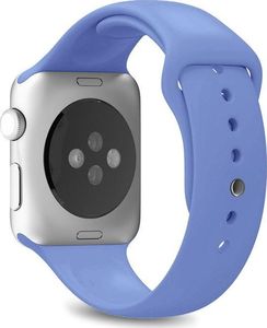 Puro PURO ICON Apple Watch Band - Elastyczny pasek sportowy do Apple Watch 42 / 44 mm (S/M & M/L) (Blue Formentera) 2