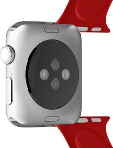 Puro PURO ICON Apple Watch Band - Elastyczny pasek sportowy do Apple Watch 42 / 44 mm (S/M & M/L) (Czerwony) 3