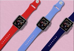 Puro PURO ICON Apple Watch Band - Elastyczny pasek sportowy do Apple Watch 42 / 44 mm (S/M & M/L) (Czerwony) 8