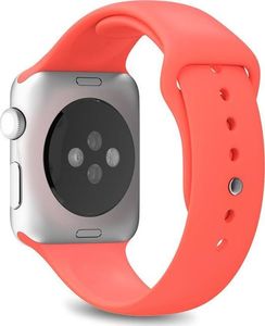 Puro PURO ICON Apple Watch Band - Elastyczny pasek sportowy do Apple Watch 42 / 44 mm (S/M & M/L) (Living Coral) 2