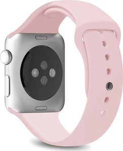 Puro PURO ICON Apple Watch Band - Elastyczny pasek sportowy do Apple Watch 42 / 44 mm (S/M & M/L) (Piaskowy róż) 2