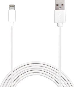 Kabel USB Puro USB-A - Lightning 2 m Biały (33367-uniw) 1