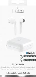 Słuchawki Puro Slim Pod (BTIPHF11WHI) 2