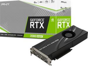 Karta graficzna PNY GeForce RTX 2080 SUPER Blower 8GB GDDR6 (VCG20808SBLMPB) 1