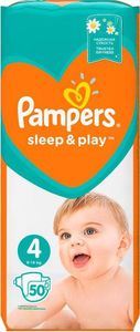 Pampers Pieluszki Sleep&Play 4, 9-14 kg, 50 szt. 2