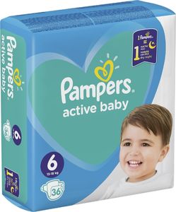 Pampers Pieluchy Extra Large 6 36 szt. 2