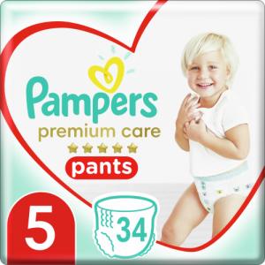 Pieluszki Pampers Pants Premium Care 5, 12-17 kg, 34 szt. 1