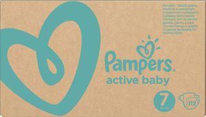 Pampers Pieluchy Active Baby Dry 7 (15kg+) 112 szt. Monthly Pack 2