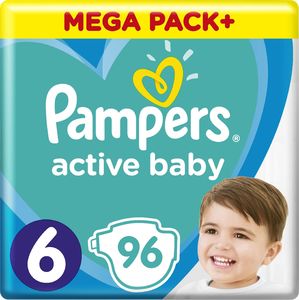 Pieluszki Pampers Active Baby 6, 13-18 kg, 96 szt. 1