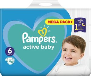 Pampers Active Baby 6, 13-18 kg, 96 szt. 4