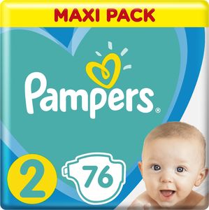 Pieluszki Pampers Pieluchy Newborn 2 (4-8kg) 76 szt. Maxi Pack 1