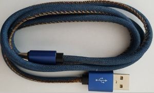 Kabel USB Gembird USB-A - USB-C 2 m Niebieski (CC-USB2J-AMCM-2M-BL) 1