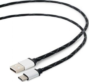 Kabel USB Gembird USB-A - USB-C 2.5 m Czarny (CCP-USB2-AMCM-2.5M) 1