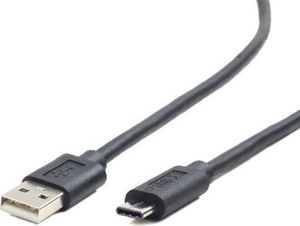 Kabel USB Gembird USB-A - 1 m Czarny (CC-USB2-AMCM-1M) 1
