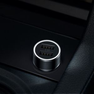 Ładowarka Baseus Ładowarka samochodowa Baseus Small Screw 2xUSB 3,4A (czarna) 7