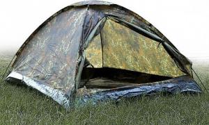 Namiot turystyczny Mil-Tec Iglo Standard 2 Flecktarn 2