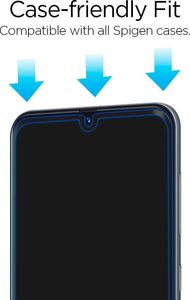 Spigen SZKŁO HARTOWANE GLASS FC GALAXY A70 BLACK 4