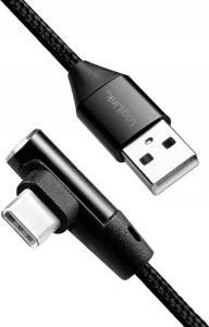Kabel USB LogiLink USB-A - USB-C 0.3 m Czarny (CU0137) 2