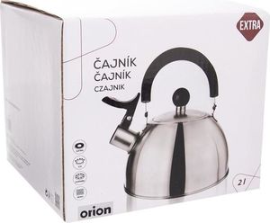 Orion Czajnik stalowy z gwizdkiem indukcja 2L ORION uniwersalny 2